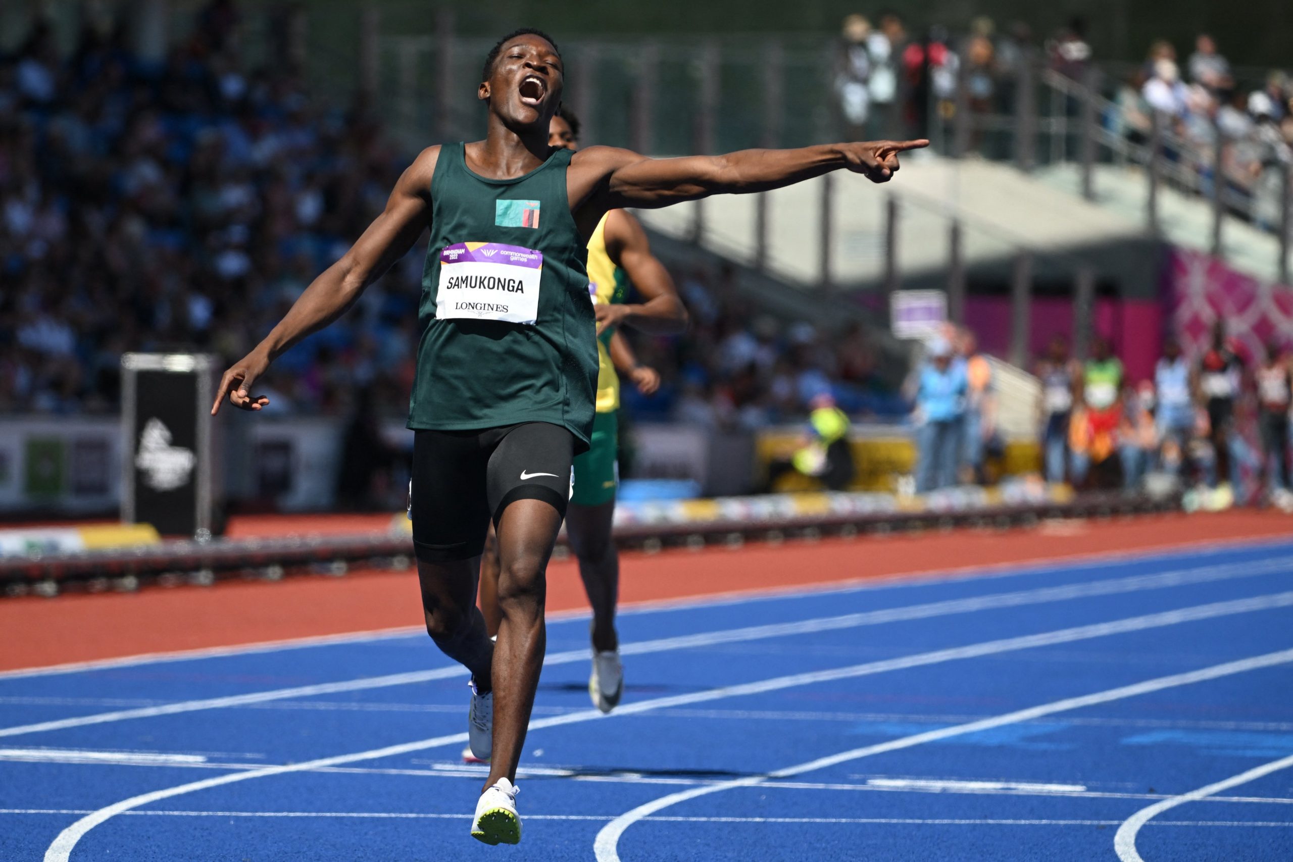 SPRINTER MUZALA SAMUKONGA WINS GOLD MEDAL