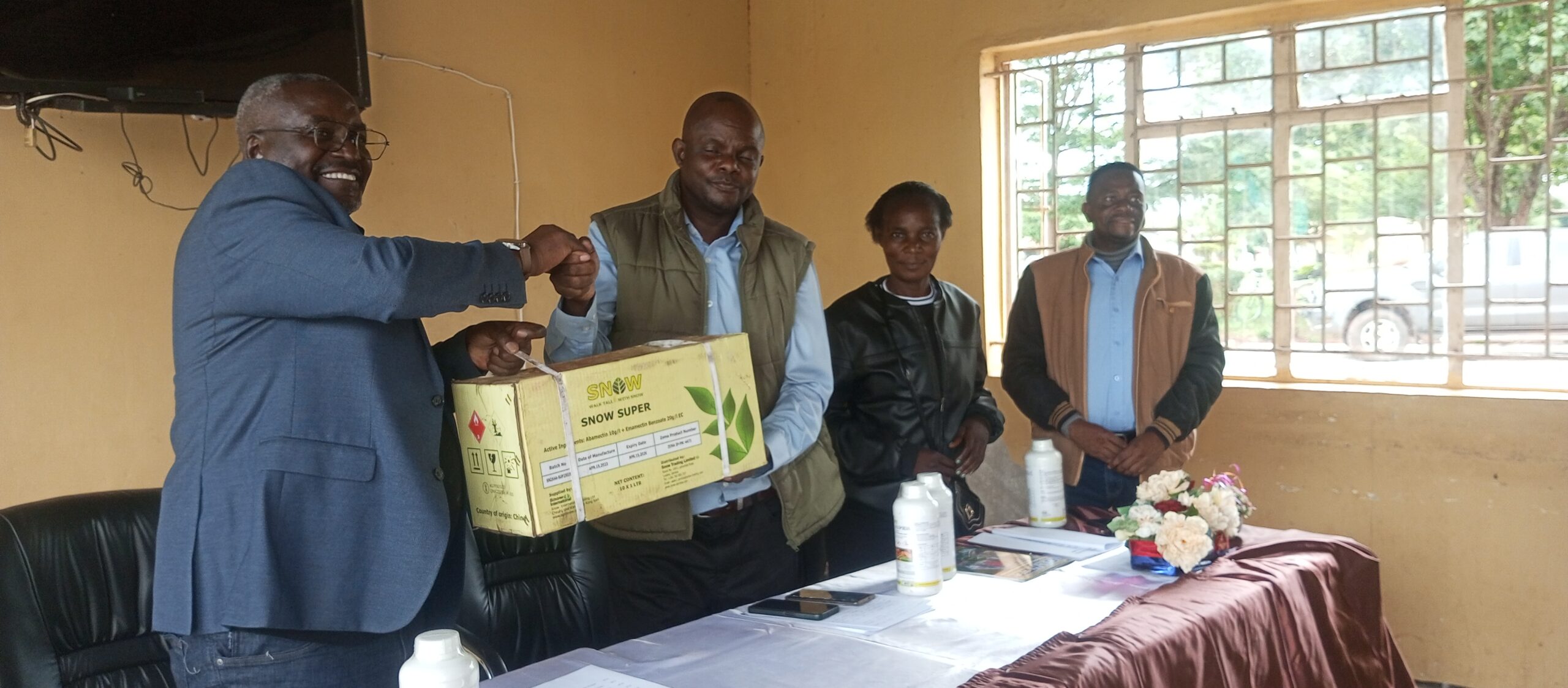 Grizzly Mining’s fight against Armyworms: A lifeline for Lufwanyama farmers